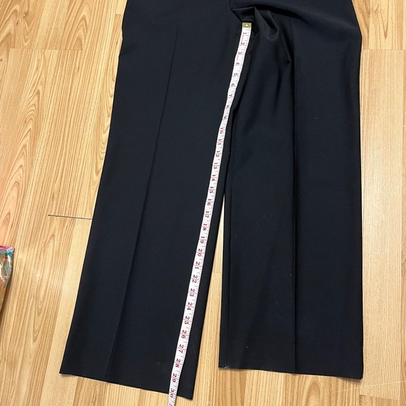 Simons (6) Contemporaine fine wool classic trousers, flat front, straight leg. - Picture 12 of 16